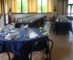 Sala interna per il ricevimento di matrimonio