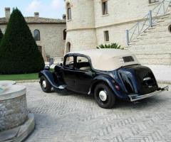 Noleggio auto d'epoca - Citroen 11B Traction Avant Decouvrable Cabriolet 5