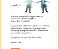 Pergamena Unioni Civili – Coppia di sposi