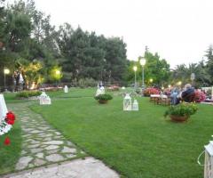 Giardino della location di nozze