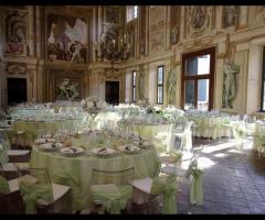 Sala allestita per il matrimonio da Food & Sweet