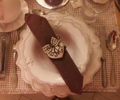 Servizio di piatti per la casa degli sposi