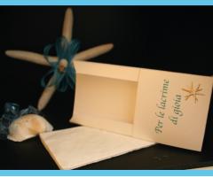 Nonsoloscatole - Portafazzoletto abbinato alla wedding bag personalizzato