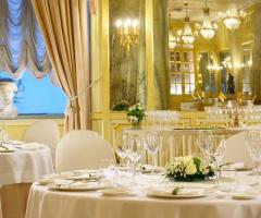 Grand Hotel Parker's - La Sala degli Specchi per il ricevimento di matrimonio