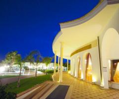 Entrata della location di matrimonio