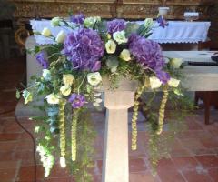 Addobbo floreale chiesa