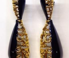 Turchese - Orecchini in oro