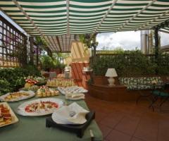 Aperitivo di nozze in terrazza - Hotel Diana a Roma
