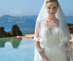 Gentile Wedding - Gli abiti di classe di Impero sposa