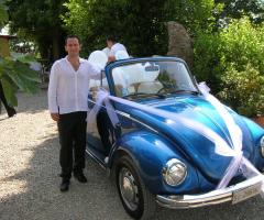 Il Maggiolone di Maurizio - Servizio di noleggio auto per il matrimonio a Firenze