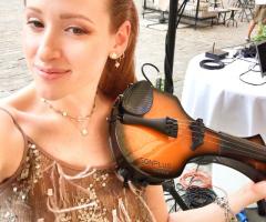 Eleonora Montagnana violinista - L'electric violin