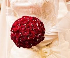 Foto del bouquet della sposa