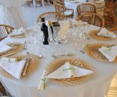 Tavolo per il matrimonio