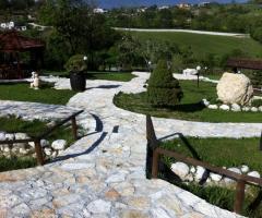 Giardino del ristorante La Conchiglia