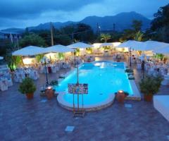 Piscina della location di matrimonio