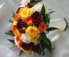 Bouquet rose colorate