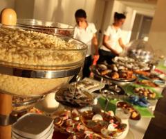 Banchetto in preparazione