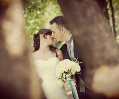 Queen Photo - Gli sposi romanticamente insieme