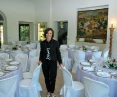 Eleonora Picci durante un ricevimento 