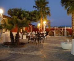 Cortile interno della location di matrimonio