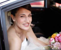 Sposa in macchina