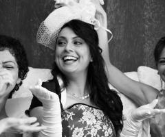 Foto della sposa con le amiche