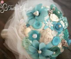 Bouquet di  conchiglie tema marino