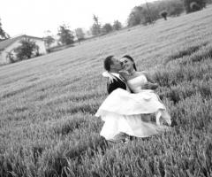 Fotografia degli sposi 