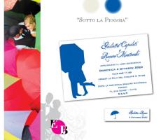 Elisabetta Brustio Grafica creativa - Un tema caratteristico: sotto la pioggia