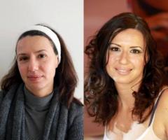 Trucco sposa - Prima a dopo