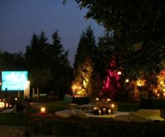 Atmosfera romantica nel parco