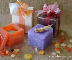 Bomboniera scatola di cera