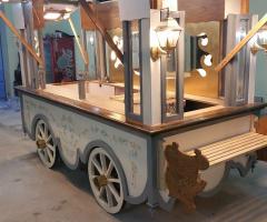 La carrozza delle spose - Il frontale della carrozza