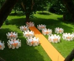 Allestimento per il matrimonio