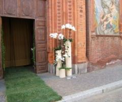 Addobbi floreale per il matrimonio in chiesa