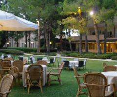 Ricevimento di matrimonio in giardino - Villa Maria Hotel & Spa