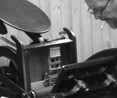 la precisione e la tecnica che vive da oltre 600 anni - Daniele Milani tipografo