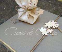 Libretto messa e fagottino lancia riso