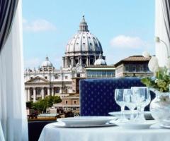 Terrazza panoramica per matrimoni a Roma
