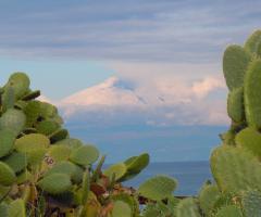 Villa Infinito Mare - La vista dell'Etna