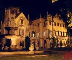 Illuminazione del Papadopoli Giol di sera