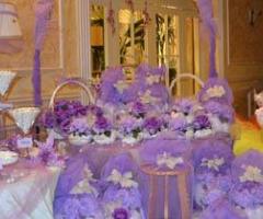 Il Magico Mondo di Carmen - Allestimento del tavolo delle bomboniere