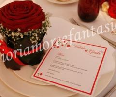 Segnaposo per il ricevimento di nozze