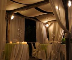 Sala per il buffet di nozze