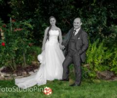 Giardino colore e B/N