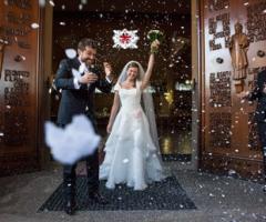 Elisa Roccella - L'uscita degli sposi dalla chiesa