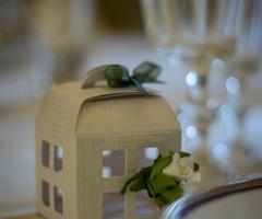 particolare della mise en place