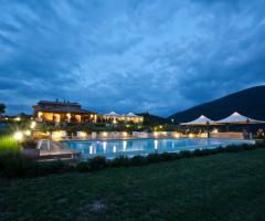 Location con piscina