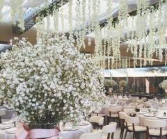 Matrimonio da favola - L'allestimento della sala