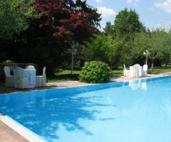 Piscina della location di matrimonio